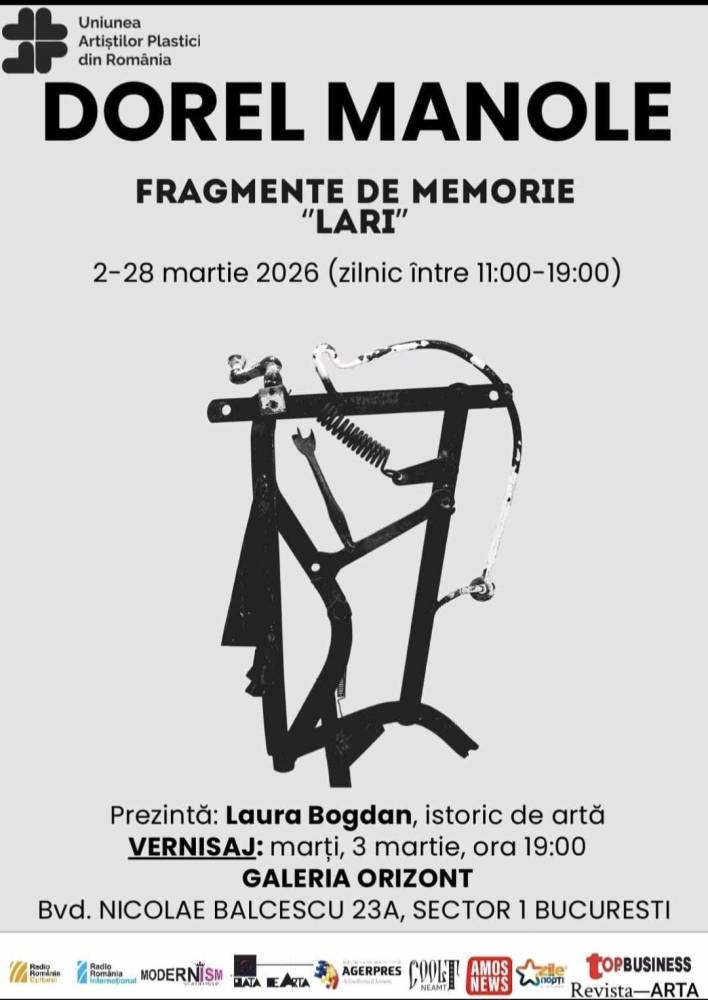 Expoziție Dorel Manole „Fragmente de memorie Lari” @ Galeria Orizont